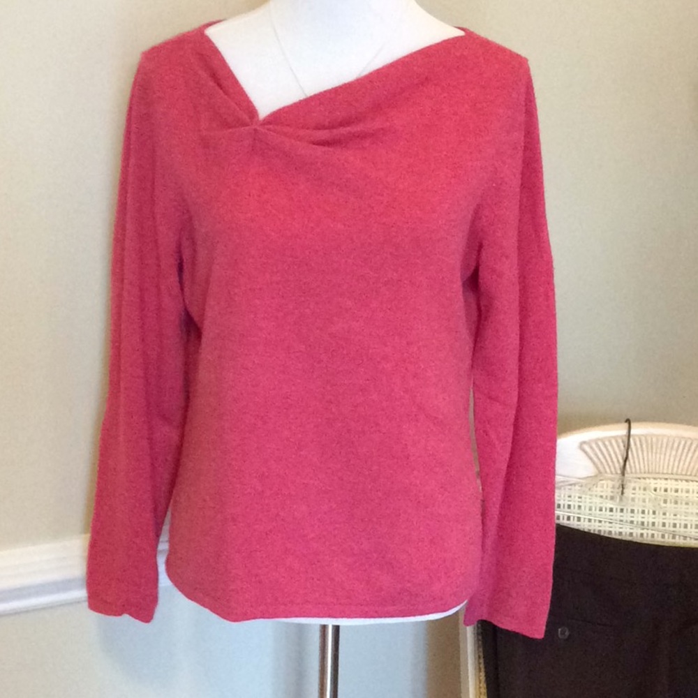 Alfani cashmere long sleeve sweater